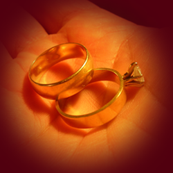wedding cerimony script ring exchange wording