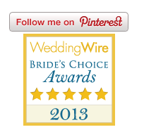 pinterest button and wedding wire badge without break space